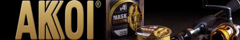 AKKOI Mask Plexus 125m (yellow)