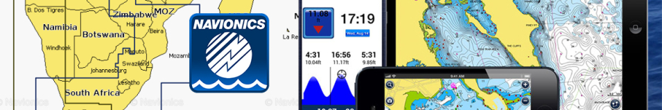Карта Navionics South West Africa 6G036S2
