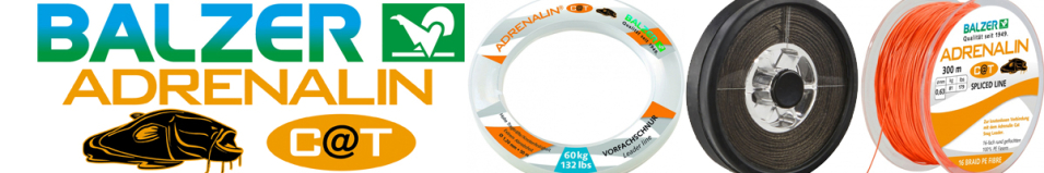 Balzer Adrenalin C@T 16Х Spliced Line Orange 300м