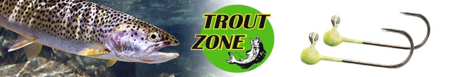 Trout Zone Джиг-головка на крючке Kumho BN №4 (Безбородый) шартрез