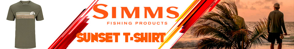 Simms Sunset T-Shirt, Military Heather