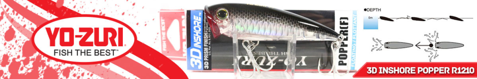 Yo-Zuri 3D Inshore Popper R1210