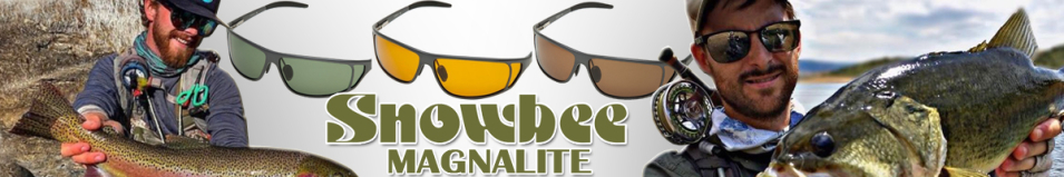 Snowbee Magnalite Sunglasses Grey/Yellow