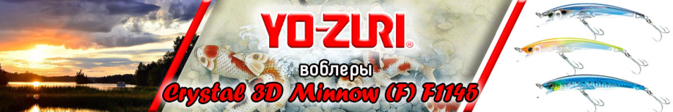 Yo-Zuri Crystal 3D Minnow (F) F1145