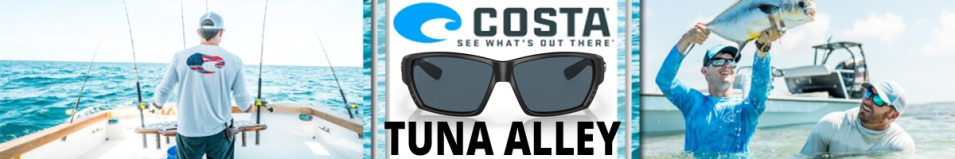 Costa Tuna Alley 580 P Black/Gray