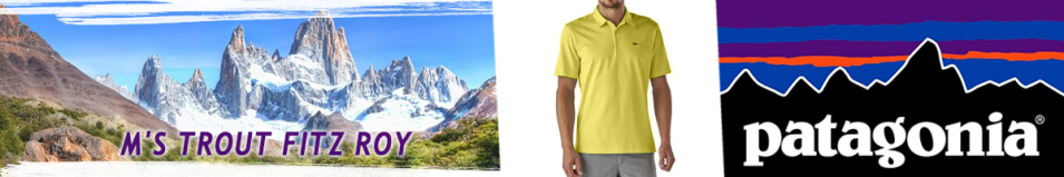 Patagonia M's Trout Fitz Roy Resin Yellow (REYE)