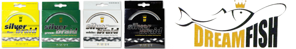 DreamFish Silver Braid White 150м
