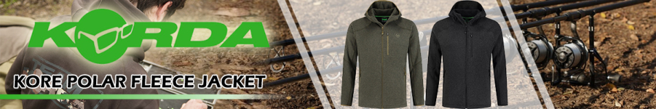 Korda Kore Polar Fleece Jacket Charcoal