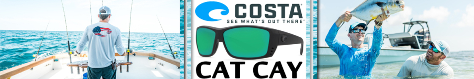 Costa Cat Cay 580 P Blackout/Green Mirror