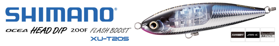 Shimano Ocea Head Dip 200F Flash Boost XU-T20S