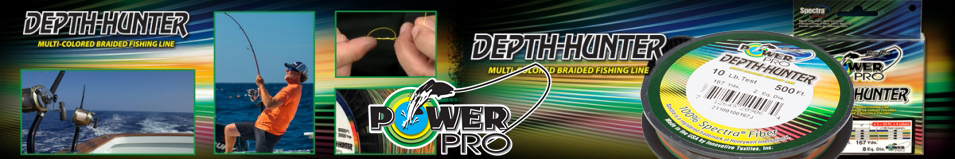 Power Pro Depth Hunter Multicolor 100m New