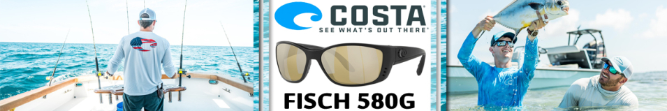 Costa Fisch 580 GLS Blackout/ Sunrise Silver Mirror