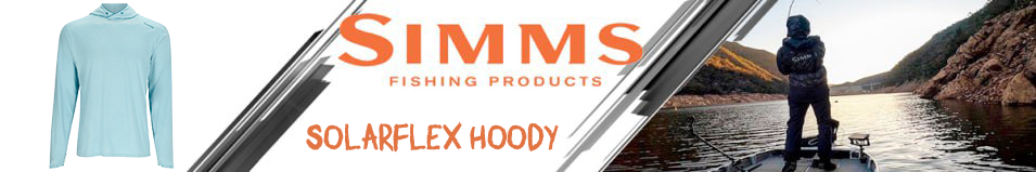 Simms SolarFlex Hoody, Steel Blue Heather
