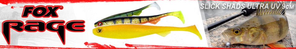 Fox Rage Slick Shads Ultra UV 9cm