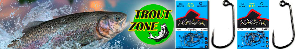 Trout Zone B-12 B/N steel