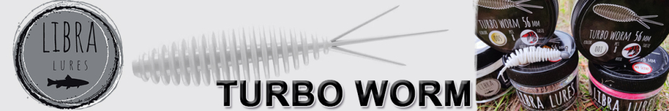 Libra Lures Turbo Worm 56 (Сыр)