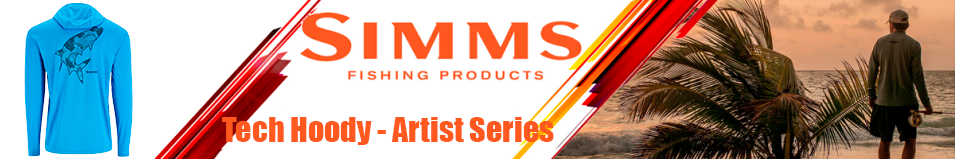 Simms Tech Hoody - Artist Series, Seaport/Tarpon Nightfall