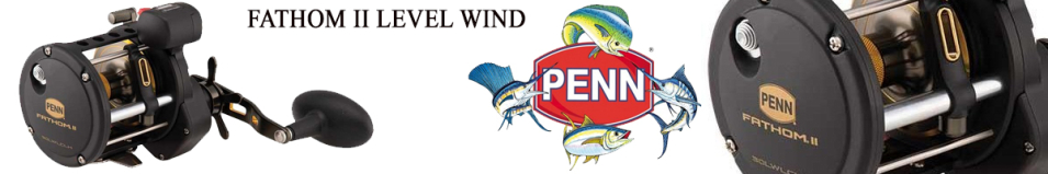 Penn Fathom II Level Wind со счетчиком