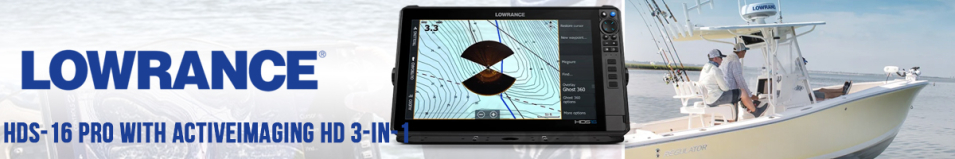 Lowrance HDS-16 PRO with ActiveImaging HD 3-in-1 (000-15991-001)