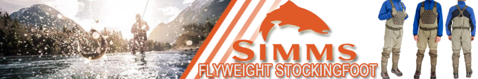 Simms Flyweight Stockingfoot, Dark Stone