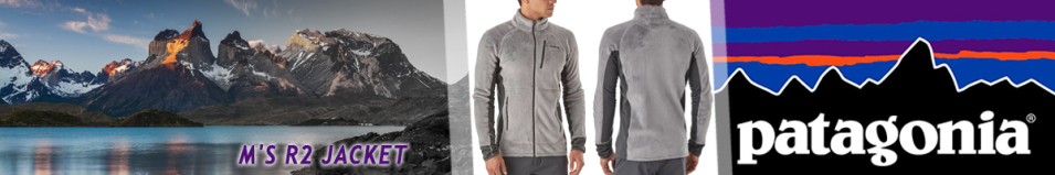 Patagonia M's R2 Jacket, Feather Grey