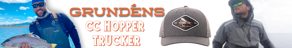 Grundens CC Hopper Trucker, Charcoal