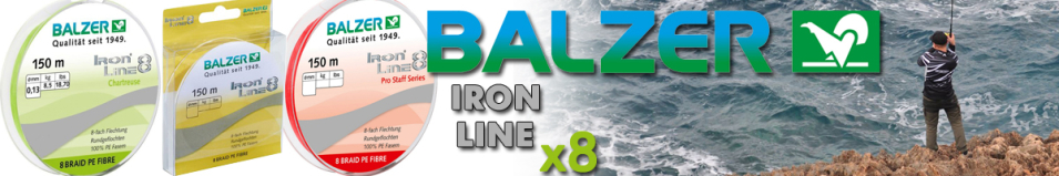 Balzer Iron Line 8x Chartreuse 150м