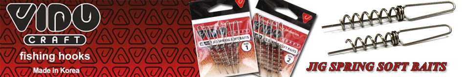 Vido Craft Jig Spring Soft Baits