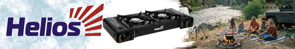 Helios (HS-BDZ-2X155) Плита газовая портативная