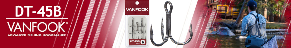 Vanfook DT-45B Blade Gold Treble NS Black