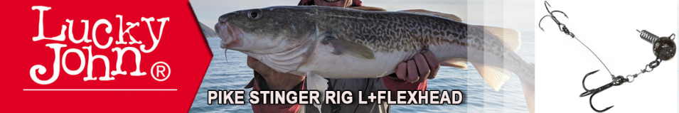 Lucky John Deep Pike Stinger Rig L+Flexhead