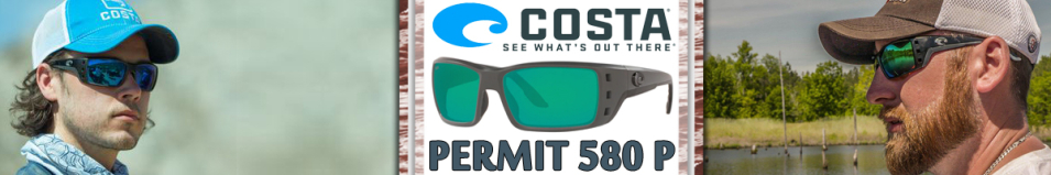 Costa Permit 580 P Mt.Gray/Green Mirror