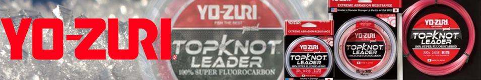 Yo-Zuri Topknot Leader Fluorocarbon 100% 27м (disappearing pink)