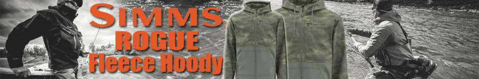 Simms Rogue Fleece Hoody Hex Camo Croc