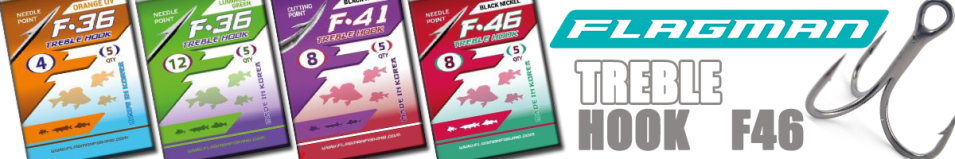 Flagman Treble hook F46