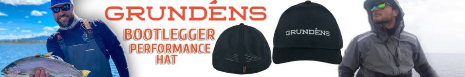 Grundens Bootlegger Performance Hat, Black