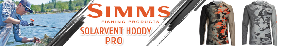 Simms SolarVent Hoody - Pro, Woodland Camo Flame