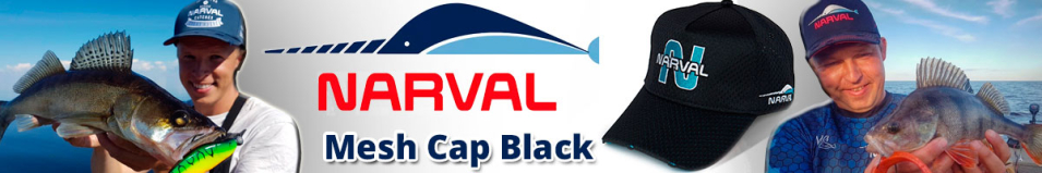 Narval Mesh Cap Black N