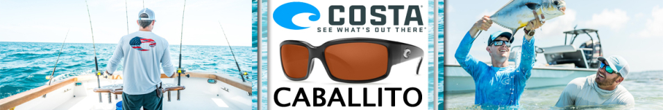 Costa Caballito 580 P Black/Copper