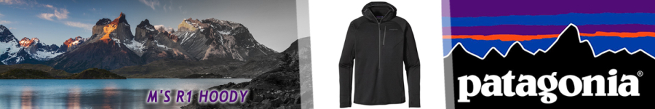 Patagonia M's R1 Hoody, Black