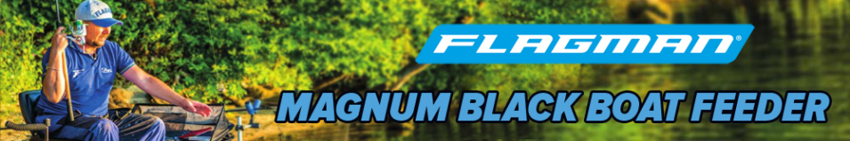 Flagman Magnum Black Boat Feeder