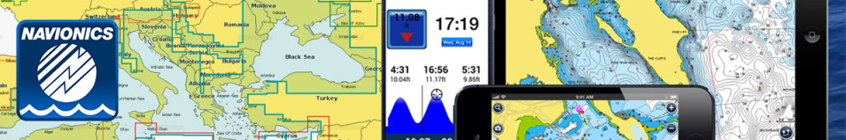 Карта Navionics Mediterranean & Black Sea 43XG