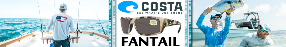 Costa Fantail 580 P Mossy Oak Camo/Gray