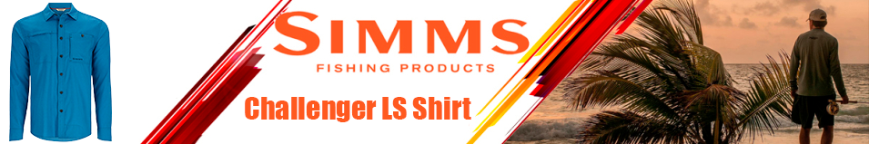 Simms Challenger LS Shirt, Nightfall