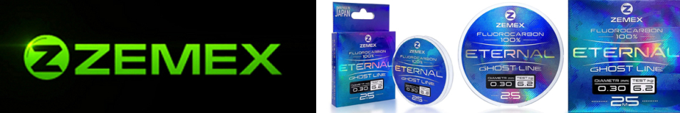 Zemex Eternal 100% Fluorocarbon Clear 25m