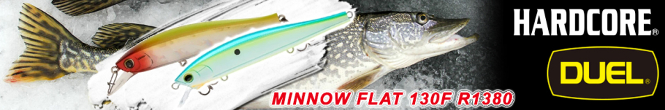 Duel Hardcore Minnow Flat 130F R1380