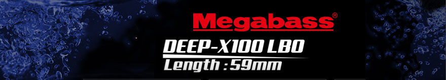 Megabass Deep-X 100 LBO