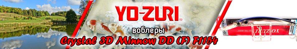 Yo-Zuri Crystal 3D Minnow DD (F) F1154 