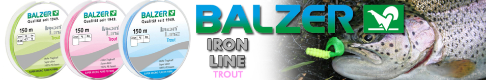 Balzer Iron Line 3Х Trout Chartreuse 150м