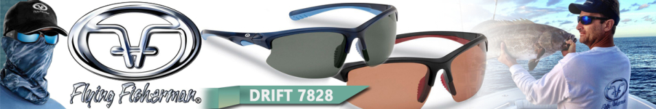 Flying Fisherman 7828NS Drift Matte Crystal Navy Smoke